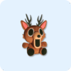 The Deer Plush Cute Version